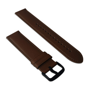 Pasek Amazfit Leather Classic Edition Strap Dark Brown 22mm