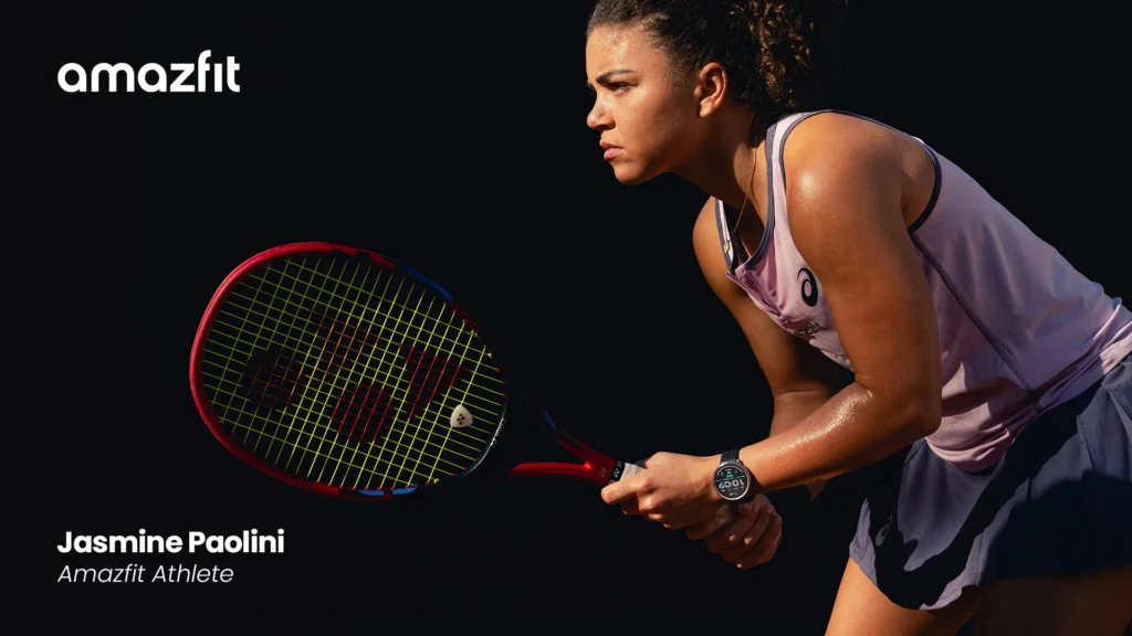 Włoska gwiazda tenisa Jasmine Paolini dołącza do Amazfit
