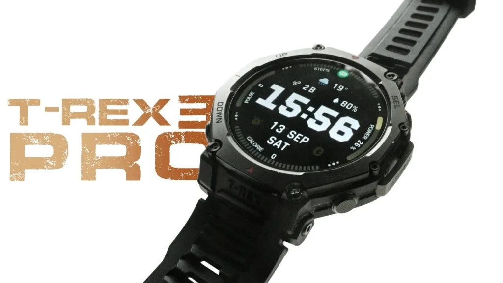 Zobacz pierwszą recenzję Amazfit T-Rex 3 Pro na YouTube!