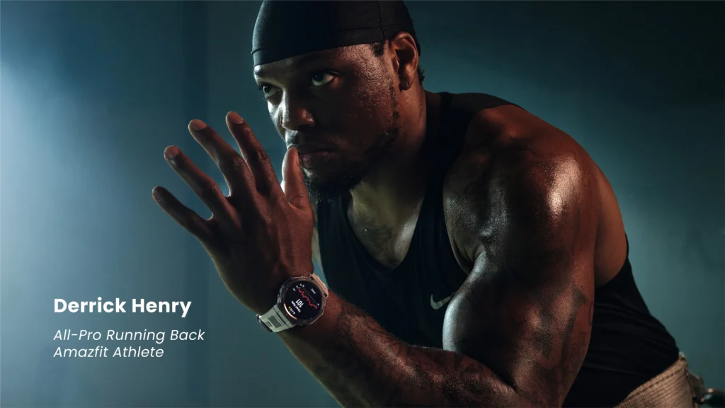 Amazfit x Derrick Henry: Built Different – wyjątkowa współpraca i inspiracja do treningu