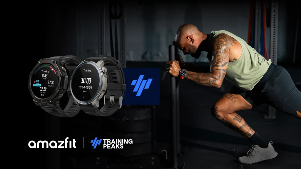 TrainingPeaks dostępny teraz na większej liczbie urządzeń Amazfit