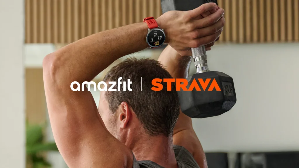 Strava rozwija trening siłowy. Amazfit łączy cały system treningowy